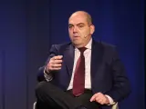 El presidente de la Asociación de Autónomos (ATA) y vicepresidente de la CEOE, Lorenzo Amor, interviene en la clausura del II Congreso Iglesia y Sociedad de la Fundación Pablo VI, en la Fundación Pablo VI, a 10 de marzo de 2022, en Madrid (España). Personalidades del mundo de la política, la economía, la ciencia, la educación, el desarrollo o el pensamiento han dialogado con la Iglesia los días 9 y 10 de marzo sobre ‘El mundo que viene’. El Congreso, cuya primera edición se celebró en el año 2018, ha sido organizado por la Fundación Pablo VI para dar respuesta, desde la propuesta de la Doctrina Social de la Iglesia, a los signos de los tiempos. 10 MARZO 2022;CONFEDERACIÓN ESPAÑOLA DE ORGANIZACIONES EMPRESARIALES; Isabel Infantes / Europa Press 10/3/2022