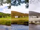 El maravilloso vídeo que muestra cómo el cambio de estación modifica los paisajes