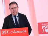 El secretario general del PSOE-A, Juan Espadas.