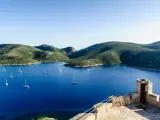 Vista de Cabrera desde el castillo.