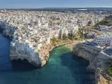 Localidad de Polignano a Mare en la regi&oacute;n de Bari.