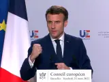 Macron y Le Pen enfrentan sus posturas de Francia y Europa en el cierre de campa&ntilde;a