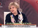 Karina presenta su nueva sección en 'Espejo público'.