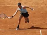 Garbiñe Muguruza durante el Mutua Madrid Open.