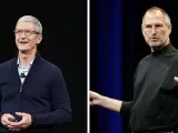 Tim Cook y Steve Jovs