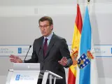 El líder del PP, Alberto Núñez Feijóo.