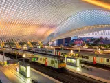 Estaci&oacute;n de Li&egrave;ge-Guillemins.