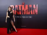 Lola Índigo en la premiere de The Batman, 2022