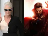 Jamie Lee Curtis contra el Doctor Strange (Benedict Cumberbatch).