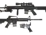 Rifles de estilo AR-15.