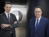 El CEO de Enag&aacute;s, Gonzalo Aizpiri, junto a su presidente, Antonio Llard&eacute;n