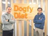Los dos fundadores de Dogfy.
