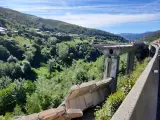 Viaducto de As Lamas en la A-6 en León.