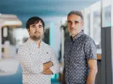 Álvaro Verdoy e Iban Borràs, cofundadores de Sales Layer