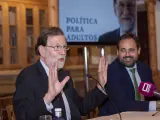 El expresidente del Gobierno Mariano Rajoy presentado su libro en Cuenca.