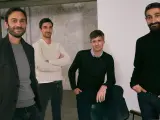 Nicolas Cohen, Pierre-Louis Lacoste, Nicolas D'Audiffret y Mathew Alengrin, cofundadores de Ankorstore