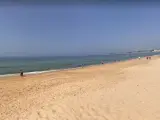 Imagen de la Playa de los Salgados, en la localidad portuguesa de Albufeira (Algarve).