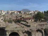 As&iacute; es hoy la ciudad de Herculano, arrasada por el Vesubio
