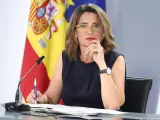 La vicepresidenta tercera y ministra para la Transición Ecológica y el Reto Demográfico, Teresa Ribera.