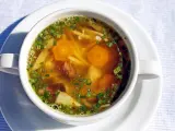 Una sopa.