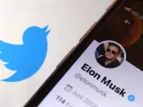 Una foto del perfil de Elon Musk en Twitter
