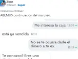 Conversación de la compra venta de Wallapop.