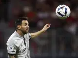 Messi, durante el partido entre PSG y Clermont