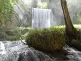 Cascada en el Monasterio de Piedra.