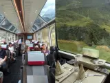 El tren panor&aacute;mico con las mejores vistas de Suiza: as&iacute; es viajar en el Glacier Express