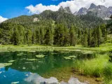 Batisielles lake in Benasque Valley of Huesca pyrenees, Spain