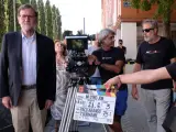 Mariano Rajoy en el rodaje de 'Mi otro Jon'
