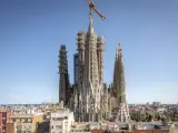 Estado actual de la Sagrada Família.