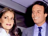 Ana Obregón y Julio Iglesias, en una imagen rescatada por la presentadora en su cuenta de Instagram.