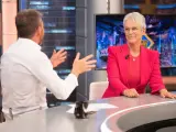 Jamie Lee Curtis, en 'El Hormiguero'.