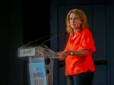 La ministra para la Transici&oacute;n Ecol&oacute;gica, Teresa Ribera, interviene en el Foro Solar UNEF de 2021