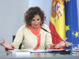La ministra de Hacienda y Funci&oacute;n P&uacute;blica, Mar&iacute;a Jes&uacute;s Montero