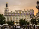 La plaza de Santa Ana en Madrid, pr&oacute;xima a la calle Echegaray.