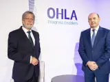 Luis Amodio, presidente de OHLA, y José Antonio Fernández Gallar, CEO de OHLA