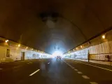 Túnel luz carretera España