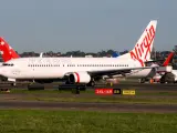 Avión de la compañía Virgin Australia