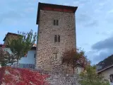 Exterior del hotel Torre de &Uacute;riz.