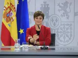 Isabel Rodríguez, portavoz del Gobierno y ministra de Política Territorial.