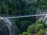 Puente colgante de El Saltillo.