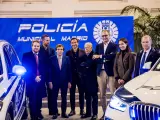 Entrega de vehículos BMW a la Policía Municipal de Madrid.