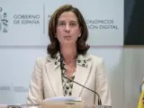 La presidenta de AEB, Alejandra Kindelán.