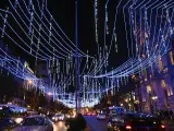 Luces de Navidad en Madrid.