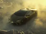 Vídeo del Lamborghini Huracán Sterrato fuera del asfalto.