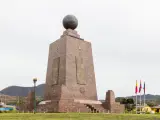 Monumento a La Mitad del Mundo, en Quito (Ecuador).