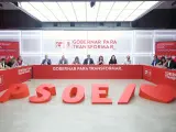 Reunión de la Ejecutiva Federal del PSOE.