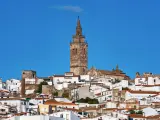 Church of San Bartolome at Jerez de los Caballeros, Badajoz, Extremadura in Spain.